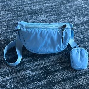 Blue Anthropologie Sling Bag